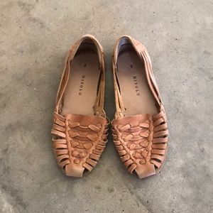 Nisolo huaraches sandals sz 8